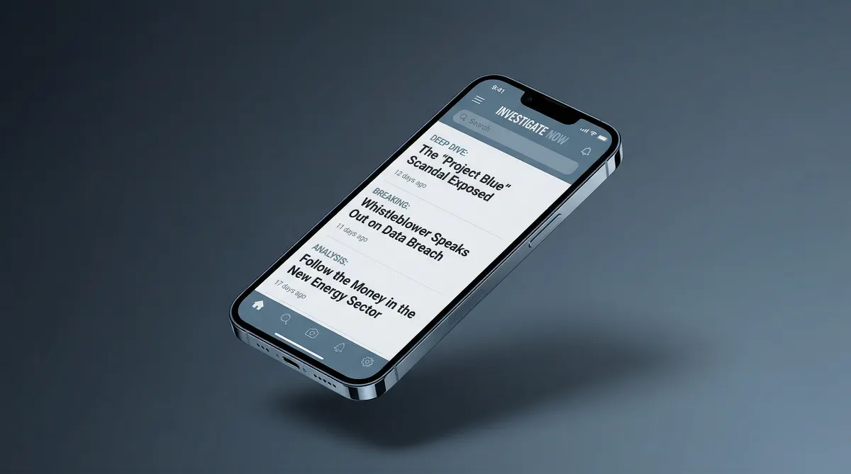 黑料吃瓜 - 官方APP界面展示手机模型