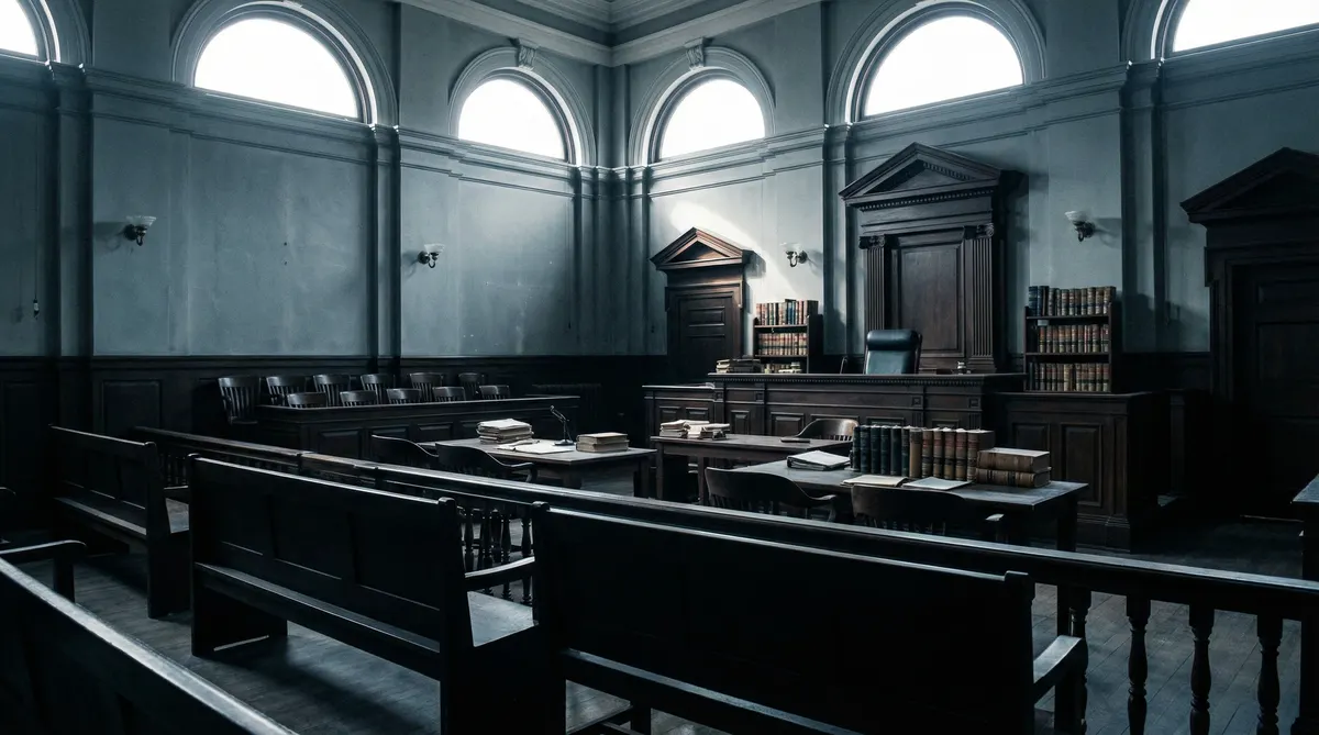 黑料吃瓜 - 法庭内部法律诉讼场景